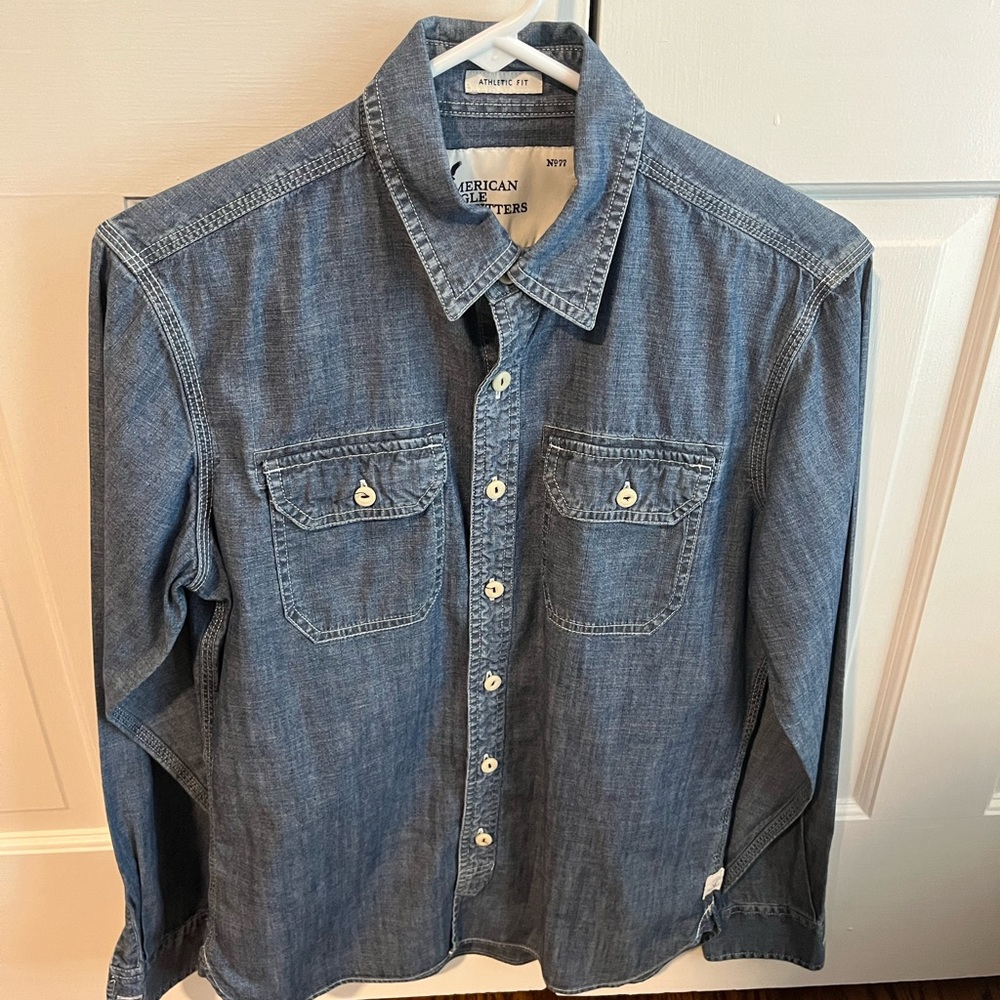 Blue Button Shirt